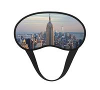 Empire State Building - Masque de sommeil occultant pour homme et femme, masque pour les yeux zéro pression oculaire pour les voyages et tout le sommeil