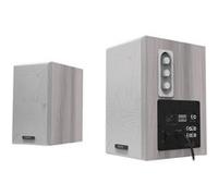 Empire Media EMSP.WB64WHITE 64W Blanc Haut-Parleur - Hauts-parleurs (2-Voies, avec Fil, RCA, 64 W, 60-20000 Hz, Blanc)