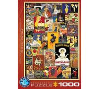 empireposter Affiches publicitaires vintage classiques - 1000 pièces - Format puzzle 68 x 48 cm