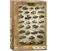 empireposter Char de la Seconde Guerre mondiale - Puzzle de 1000 pièces au format 68 x 48 cm