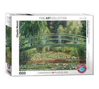 empireposter Claude Monet - Pont japonais dans le jardin de Giverny - Puzzle de 1000 pièces au format 68 x 48 cm