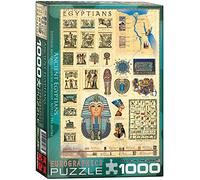 empireposter Égypte antique - Puzzle de 1000 pièces au format 68 x 48 cm