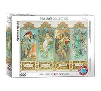 empireposter Les Quatre Saisons d'Alphonse Mucha Puzzle 1000 pièces 68 x 48 cm