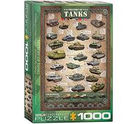 empireposter L'histoire des char - Puzzle de 1000 pièces au format 68 x 48 cm.