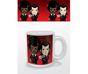 Empireposter - Pulp Fiction - Vincent & Jules - Taille (cm), env. 8,5 cm Hauteur 9,5 - Licence Tasses, NEUF - Description : - Mug en céramique, blanc, imprimé, capacité 320 ml, licence officielle, Passe au Lave-Vaisselle et au micro-ondes de