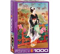 empireposter Puzzle 1000 pièces - Haruyo Morita - Art kimono japonais - Higasa