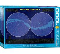 empireposter Puzzle de 1000 pièces - Puzzle - Carte du ciel étoilé