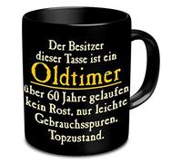 empireposter Rahmenlos 914742 Tasse amusante avec impression - Oldtimer 60