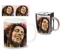 empireposter Tasse Bob Marley - Face - En céramique - Diamètre : 8,5 cm - Hauteur : 11 cm