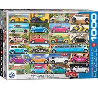 empireposter Volkswagen Coccinelle - Voyage lointain - Puzzle 1000 pièces - 68 x 48 cm