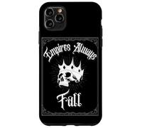 Empires Always Crâne de roi Renaissance Résistance à la chute Coque pour iPhone 11 Pro Max