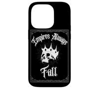 Empires Always Crâne de roi Renaissance Résistance à la chute Coque pour iPhone 14 Pro