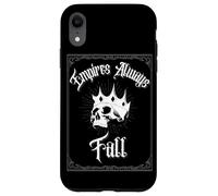 Empires Always Crâne de roi Renaissance Résistance à la chute Coque pour iPhone XR
