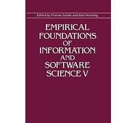 Empirical Foundations Of Information And Software Science V