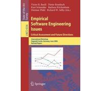 Empirical Software Engineering Issues. Critical Assessment And Future Directions