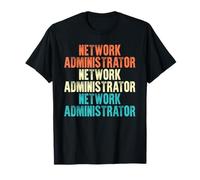 Emploi de Style Vintage administrateur réseau T-Shirt