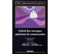 Calcul des ouvrages généraux