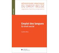 Emploi des langues - En droit social