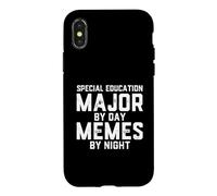 Emplois spécialisés en éducation spécialisée by Day Memes Night Special Ed Jobs Coque pour iPhone X/XS