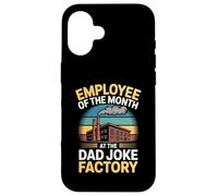 Employé du Mois chez Le père Joke Factory Men Father Coque pour iPhone 16