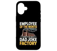 Employé du Mois chez Le père Joke Factory Men Father Coque pour iPhone 16