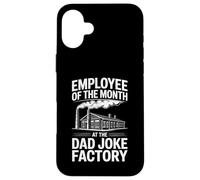 Employé du Mois chez Le père Joke Factory Men Father Coque pour iPhone 16 Plus