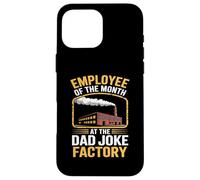 Employé du Mois chez Le père Joke Factory Men Father Coque pour iPhone 16 Pro Max