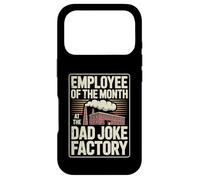 Employé du Mois chez Le père Joke Factory Men Father Coque pour iPhone 17 Pro