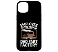 Employé du Mois chez The Dad Fart Factory Farting Jokes Coque pour iPhone 15 Plus