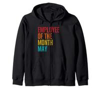 Employé du Mois May Hard Work Boss Co Worker Sweat à Capuche