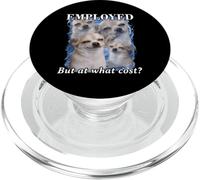 Employé mais à Quel Prix Funny Chihuahua Dog Meme Bootleg PopSockets PopGrip pour MagSafe