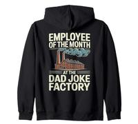 Employé Masculin drôle du Mois à la Dad Joke Factory Sweat à Capuche