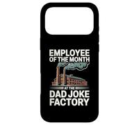 Employee of The Month at The Dad Joke Factory Gag Mens Humour Coque pour iPhone 17 Pro Max