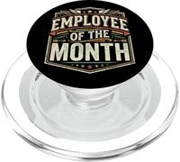 Employee of The Month Coworker Appreciation Women Men PopSockets PopGrip pour MagSafe