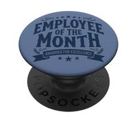 Employee of The Month Coworker Job Appreciation PopSockets PopGrip Adhésif