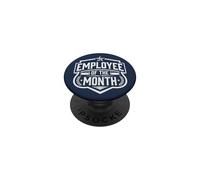 Employee of The Month Coworker Job Appreciation Women Men PopSockets PopGrip Adhésif