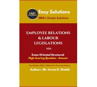 Employee Relations & labour Legislations (MBA): EASYSOLUTIONS