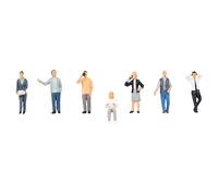 Employés de bureau (x7) - FALLER 151651 - HO 1/87