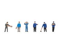 Employés Ferroviaire (x6) - FALLER 151660 - HO 1/87