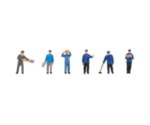 Employés Ferroviaire (x6) - FALLER 151660 - HO 1/87