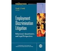 Employment Discrimination Litigation by Landy Paperback Book Frank J. Landy (Auteur)