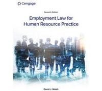 Employment Law for Human Resource Practice - David Miami University Walsh - Cengage Learning Inc - Livre en Anglais - Paperback David Miami University WalshDavid Miami University Walsh (Auteur)