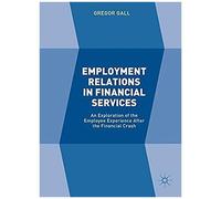 Employment Relations In Financial Services