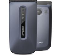 Emporia ACTIVEglam - Boîtier à clapet - SIM unique - 5,59 cm (2.2 pouces) - 8 MP - 1150 mAh - noir