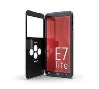 Emporia Étui Smartcover pour Smart.6lite, .7lite, .7mini, ME.7, Étui de Protection à Rabat avec Touches de sélection Rapide, Similicuir, Design Premium, Noir