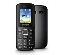 emporia FN313 Téléphone Portable 32 MB Double SIM 1,77" Noir Neuf
