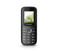 Emporia Téléphone portable pour seniors FN313 – 2G, bouton d'appel d'urgence, écran 1,77" Noir