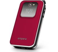 Emporia emporiaJOY-LTE 7,11 cm (2.8") 115 g Rouge Téléphone pour seniors