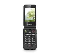 Emporia emporiaJOY-LTE, Clapet, SIM unique, 7,11 cm (2.8'), 2 MP, 1300 mAh, Rouge V228.LTE.V3.RD.01