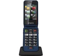 emporia JOY V228 blue Téléphone portable à clapet 2.8" - sans contrat pour tous les réseaux